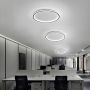 Abigali Modern plafon 1x36W LED czarny/biały MD1803-R50-Y zdj.2