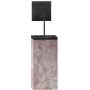 Abigali Marble Stone kinkiet 1x7W LED brązowy/czarny MWLS-6617-606R zdj.1