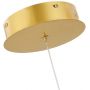 Abruzzo Spirali lampa wisząca 1x45 W złota ABR-HILTON-SG-38W zdj.6