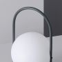 Abruzzo Ristorantre lampa stołowa 1x2,5W LED czarny/klosz mleczny ABR-LSK-USB zdj.4