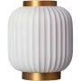 Abruzzo Porcellado lampa stołowa 1x40W biały/złoty ABR-LSPP-E14 zdj.1