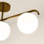 Abruzzo Milano lampa podsufitowa 3x20 W złota-mleczny ABR-LW3XE27M zdj.6