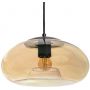 Abruzzo Tesoro Coco lampa wisząca 1x20W czarny/bursztynowy ABR-LWCM-E27 zdj.1