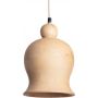 Abruzzo Fagioli lampa wisząca 1x40 W drewno ABR-LWMAN2 zdj.1