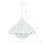 Abruzzo Boho lampa wisząca 1x40 W drewno ABR-NLW32-BH-E27 zdj.2