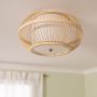 Abruzzo Boho lampa podsufitowa 1x40 W drewno ABR-PL2-BH-E27 zdj.2