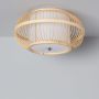 Abruzzo Boho lampa podsufitowa 1x40 W drewno ABR-PL2-BH-E27 zdj.1