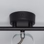 Abruzzo Retro lampa podsufitowa 3x12 W czarna-srebrna ABR-RRH-C-3XGU10 zdj.5