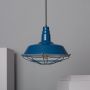 Abruzzo Retro lampa wisząca 1x40 W niebieska ABR-RRP-N-E27 zdj.2