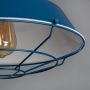 Abruzzo Retro lampa wisząca 1x40 W niebieska ABR-RRP-N-E27 zdj.4