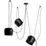 Abruzzo Spider lampa wisząca 3x30 W czarna ABR-SHIL-E27 zdj.1