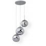 Abruzzo Sfero lampa wisząca 3x20 W srebrna ABR-Z3S-E28 zdj.1