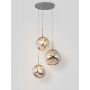 Abruzzo Sfero lampa wisząca 3x20 W srebrna ABR-Z3S-E28 zdj.9