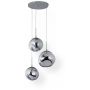 Abruzzo Sfero lampa wisząca 3x20 W srebrna ABR-Z3S-E28 zdj.3