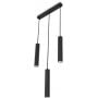 Abruzzo Spoti lampa wisząca 3x20 W czarna ABR-ZLW3T-C zdj.3