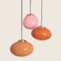 Abruzzo Sfero lampa wisząca 3x20 W złota-czerwona ABR-3SKCR zdj.2