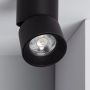 Abruzzo Estetica LED Romeo lampa podsufitowa 1x7 W LED czarny ABR-LPR-7W-C-WW zdj.3