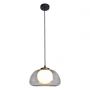 Italux Ainale lampa wisząca 1x7 W przydymiona PND-54637-1-BK-SG zdj.2
