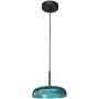 Italux Colle lampa wisząca 1x12 W zielona PND-48529-BK-BLU zdj.1