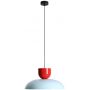 Aldex Ella lampa wisząca 1x15 W dark baby blue/red chilli 1144G29_19_C zdj.1