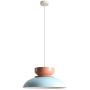 Aldex Aldo lampa wisząca 1x15 W light baby blue/coral 1152G29_11_J zdj.1