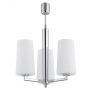 Argon Camelot lampa wisząca 3x15W biały/chrom 1224 zdj.1