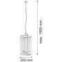 Argon Bodrum lampa wisząca 3x15W chrom 1252 zdj.2