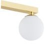 Argon Flavio lampa podsufitowa 3x7W mosiądz/opal mat 1414 zdj.4
