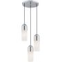 Argon Burgos lampa wisząca 3x15W opal mat/chrom 1465 zdj.1