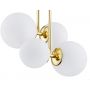Argon Moritz lampa podsufitowa 4x15W opal mat/mosiądz 1743 zdj.3