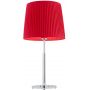 Argon Asti lampa stołowa 1x15W czerwony/chrom 3846 zdj.1