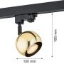 Argon Muri lampa do szynoprzewodu 1x5W mosiądz/czarny 4378 zdj.3