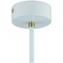 Argon Charlotte lampa podsufitowa 1x15W błękitny mat/mosiądz 4685 zdj.7