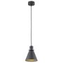 Argon Beverly lampa wisząca 1x15W czarny/chrom 4688 zdj.1