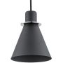 Argon Beverly lampa wisząca 1x15W czarny/chrom 4688 zdj.5