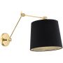 Argon Zakyntos kinkiet 1x15 W czarny-mosiądz 4898 zdj.3