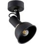 Argon Twist lampa podsufitowa 1x7W czarny/mosiądz 4900 zdj.3