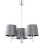 Argon Bolzano Plus lampa podsufitowa 3x15W szary/chrom 6107 zdj.3