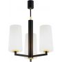 Argon Camelot Plus lampa wisząca 3x15W opal mat/czarny mat/mosiądz 6143 zdj.4