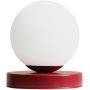 Aldex Ball lampa stołowa 1x10 W czerwona 1076B15_S zdj.1