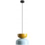 Aldex Tula lampa wisząca 1x15 W niebieska/żółta 1132G29_14_C zdj.1