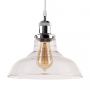 Altavola Design New York Loft lampa wisząca 1x40W chrom/przezroczysty LA040/P_chrom zdj.2