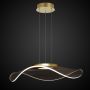Altavola Design Velo lampa wisząca 1x30W satynowe złoto/przezroczysty LA101/P1_gold zdj.4