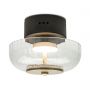 Altavola Design Vitrum lampa podsufitowa 1x7,2W LED czarny mat/złoto satyna/transparent LA104/CW zdj.3
