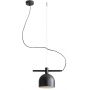 Aldex Beryl lampa wisząca 1x15 W czarna 976G1 zdj.1