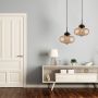 Altavola Design London Loft lampa wisząca 1x40W bursztynowa/czarna LA005/P_amber zdj.3