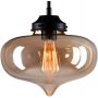 Altavola Design London Loft lampa wisząca 1x40W bursztynowa/czarna LA005/P_amber zdj.1