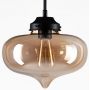 Altavola Design London Loft lampa wisząca 1x40W bursztynowa/czarna LA005/P_amber zdj.2
