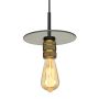 Altavola Design Techno Loft lampa wisząca 1x60W bursztynowy/złoty LA017/P_gold zdj.1