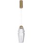 Altavola Design Opal lampa wisząca 1x6 W przezroczysta-złota LA025/P_clear zdj.2